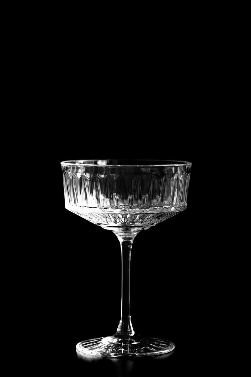 Repainted glassware